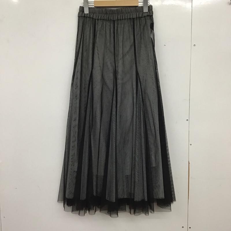 ジーナシス JEANASIS スカート ロングスカート チュールスカート M 無地 マルチカラー / マルチカラー / multicolor レディース USED 古着 中古 10153791