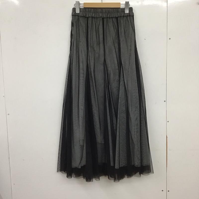 ジーナシス JEANASIS スカート ロングスカート チュールスカート M 無地 マルチカラー / マルチカラー / multicolor レディース USED 古着 中古 10153791