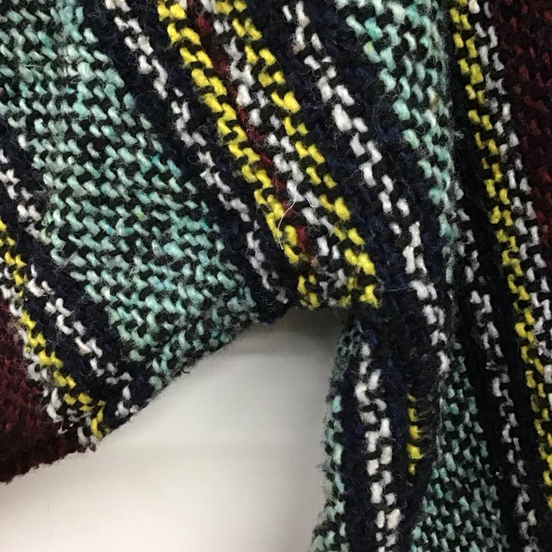 古着 USED パーカー 長袖 メキシカンパーカー Vネック 長袖パーカー プリント マルチカラー / マルチカラー / multicolor メンズ USED 古着 中古 10153797