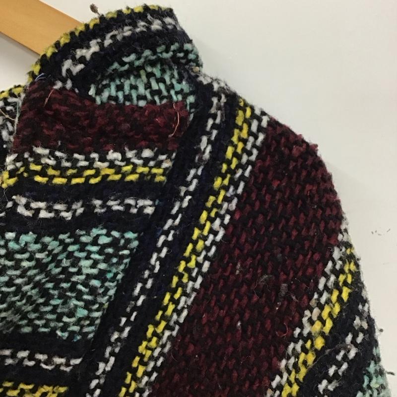 古着 USED パーカー 長袖 メキシカンパーカー Vネック 長袖パーカー プリント マルチカラー / マルチカラー / multicolor メンズ USED 古着 中古 10153797