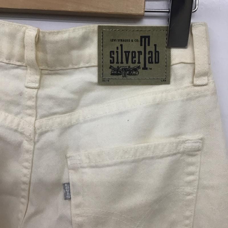 リーバイス Levi s パンツ デニム、ジーンズ 90s カナダ製 27インチ 無地 アイボリー / アイボリー / レディース USED 古着 中古 10153804
