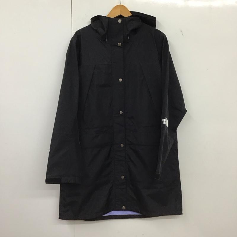 ザノースフェイス THE NORTH FACE ジャケット、上着 ジャンパー、ブルゾン npw11940 MountainRAINTEXCOAT XL 無地 黒 / ブラック / black レディース USED 古着 中古 10153807