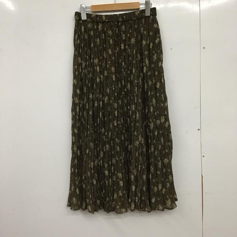 レプシィム LEPSIM スカート ロングスカート FREE 総柄 カーキ / カーキ / khaki レディース USED 古着 中古 10153808