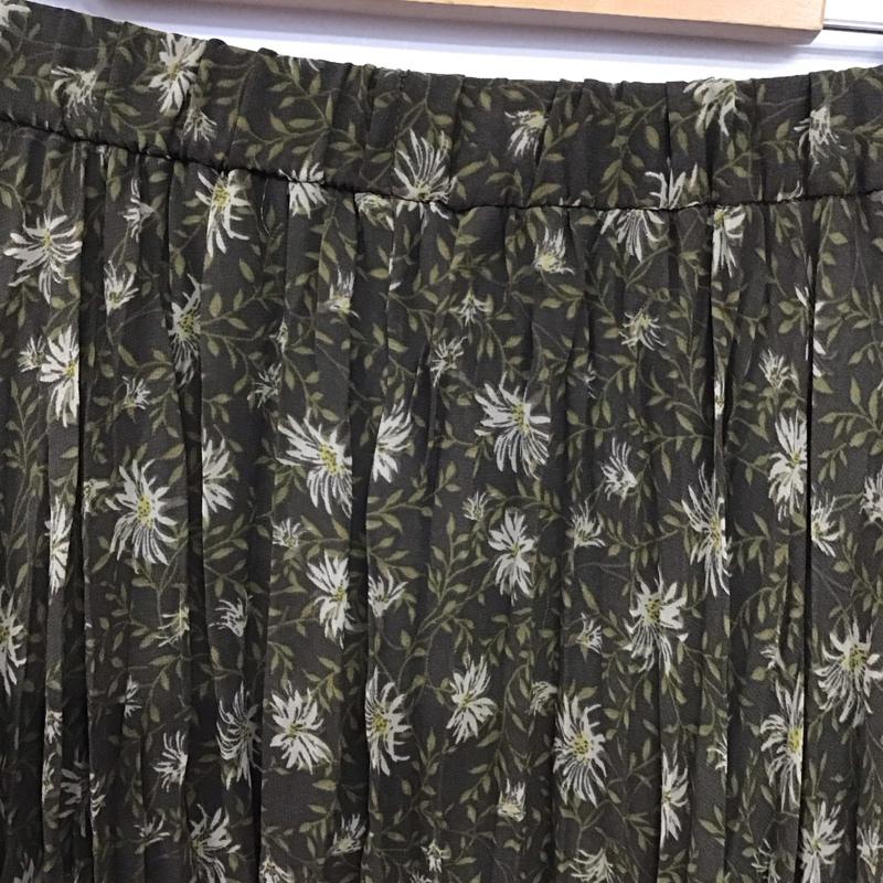 レプシィム LEPSIM スカート ロングスカート FREE 総柄 カーキ / カーキ / khaki レディース USED 古着 中古 10153808