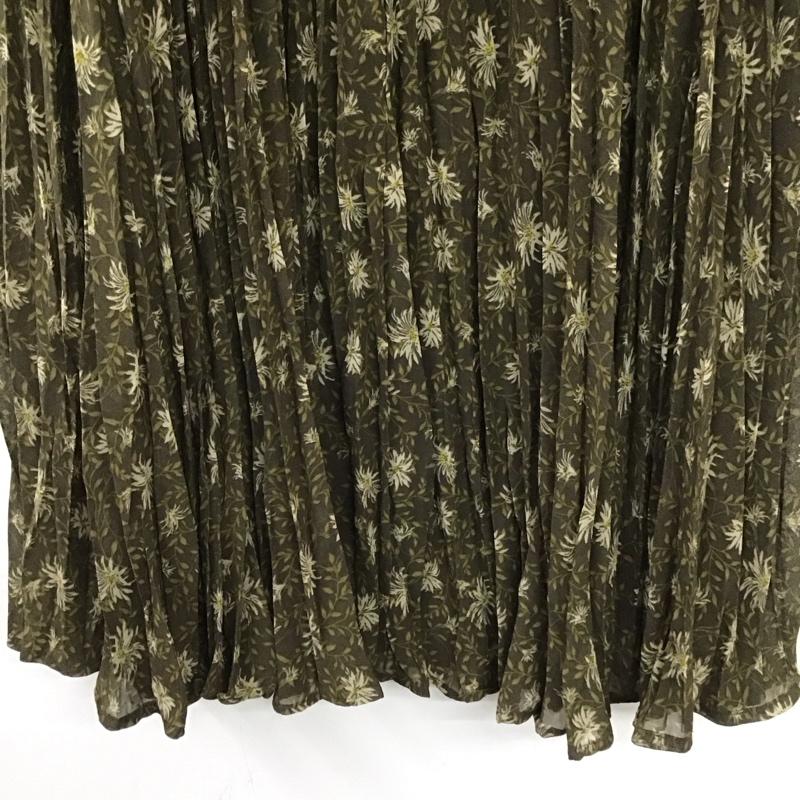 レプシィム LEPSIM スカート ロングスカート FREE 総柄 カーキ / カーキ / khaki レディース USED 古着 中古 10153808