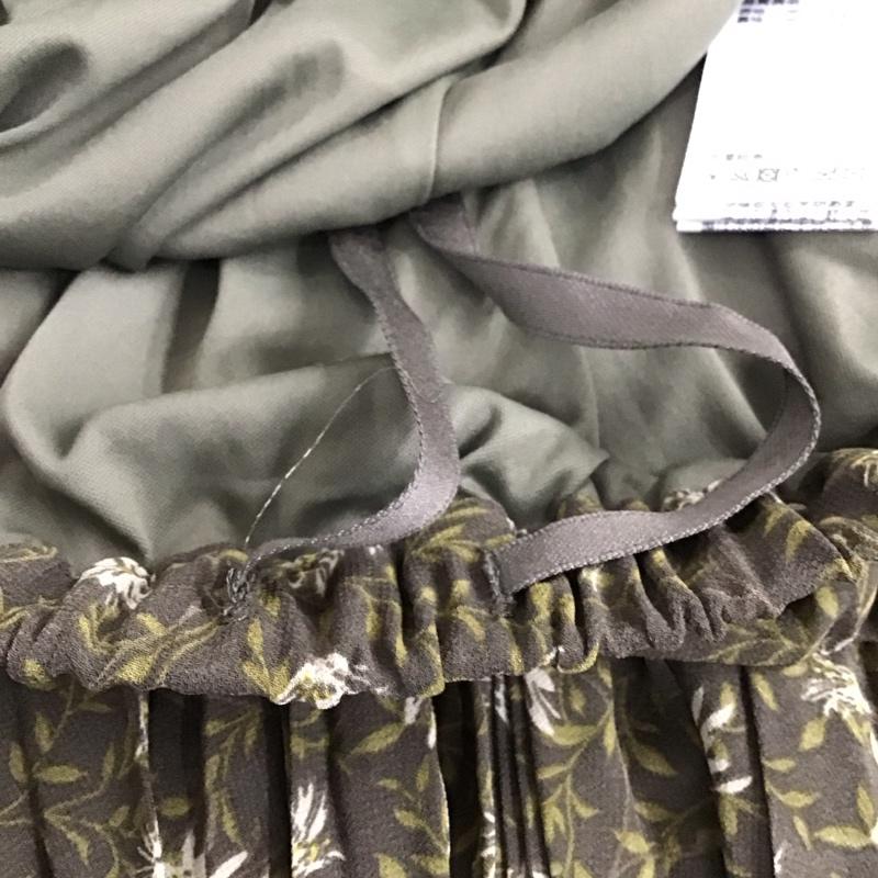 レプシィム LEPSIM スカート ロングスカート FREE 総柄 カーキ / カーキ / khaki レディース USED 古着 中古 10153808