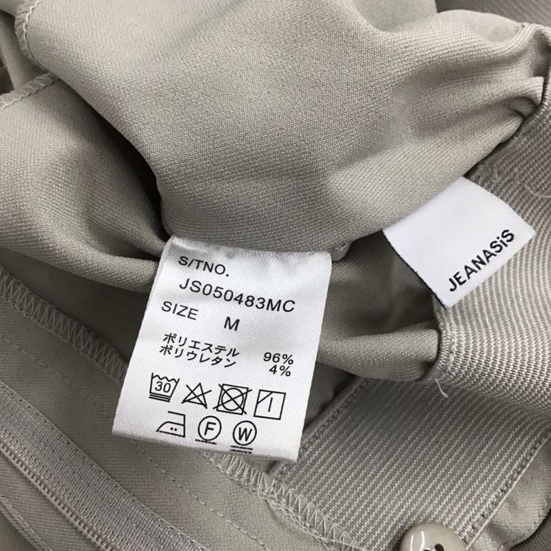 ジーナシス JEANASIS パンツ スラックス M 無地 灰 / グレー / gray レディース USED 古着 中古 10153809