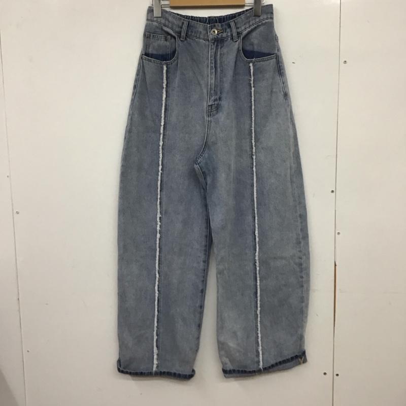 レプシィム LEPSIM パンツ デニム、ジーンズ M 無地 水色 / ライトブルー / レディース USED 古着 中古 10153810