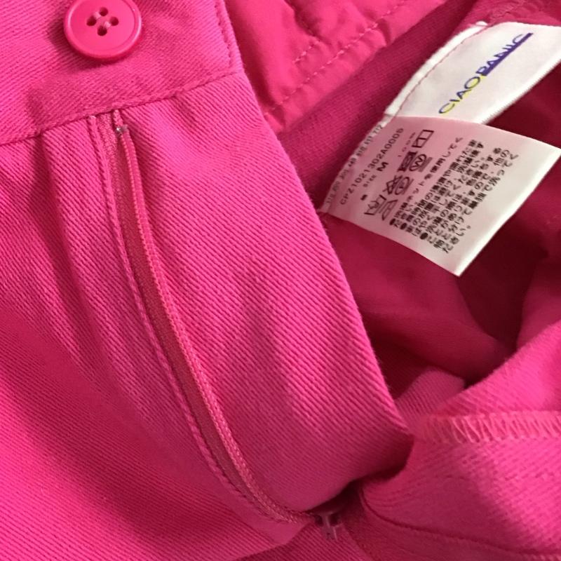 チャオパニック CIAOPANIC パンツ スラックス M 無地 桃 / ピンク / pink レディース USED 古着 中古 10153816