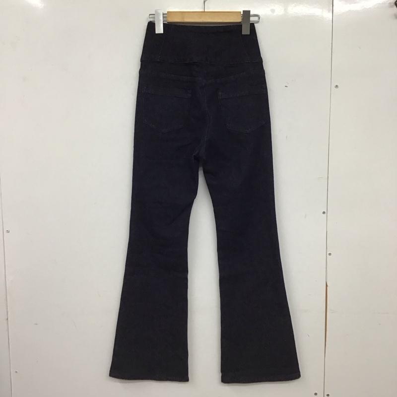 ミスティック mystic パンツ デニム、ジーンズ ハイウエスト 1 無地 インディゴ / インディゴ / Indigo レディース USED 古着 中古 10153818