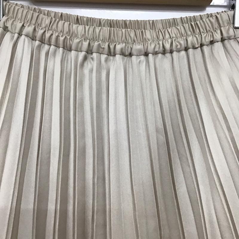 シップス SHIPS スカート ロングスカート 無地 ベージュ / ベージュ / beige レディース USED 古着 中古 10153823