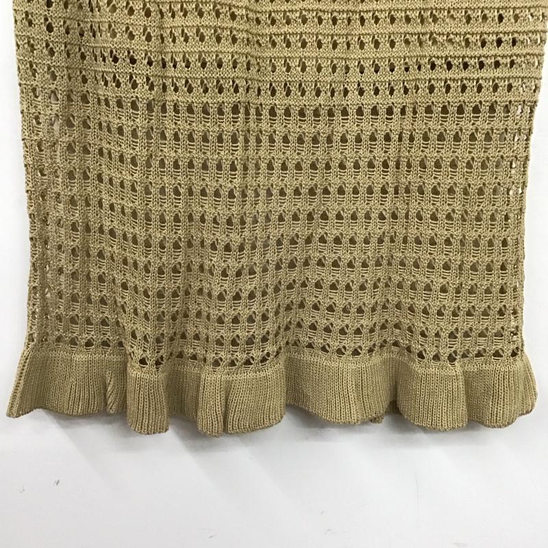アズールバイマウジー AZUL BY MOUSSY スカート ロングスカート 250dsh71-381e クロシェットロングスカート M 総柄 ベージュ / ベージュ / beige レディース USED 古着 中古 10153825
