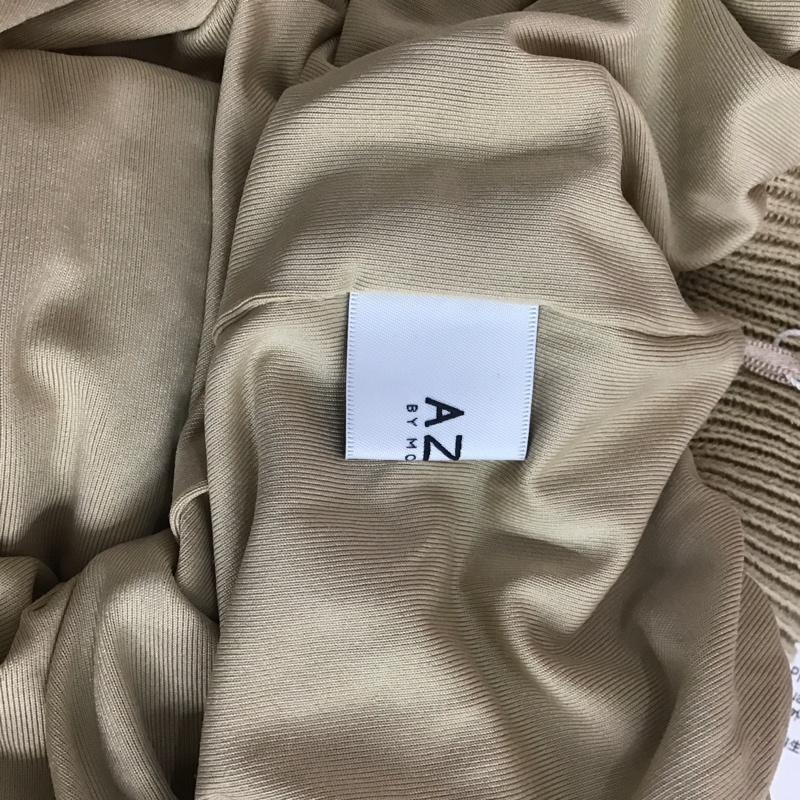 アズールバイマウジー AZUL BY MOUSSY スカート ロングスカート 250dsh71-381e クロシェットロングスカート M 総柄 ベージュ / ベージュ / beige レディース USED 古着 中古 10153825