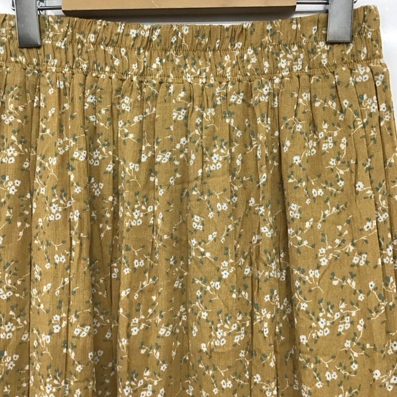 アズールバイマウジー AZUL BY MOUSSY スカート ロングスカート タグ付き M 総柄 ベージュ / ベージュ / beige レディース USED 古着 中古 10153830