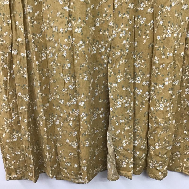 アズールバイマウジー AZUL BY MOUSSY スカート ロングスカート タグ付き M 総柄 ベージュ / ベージュ / beige レディース USED 古着 中古 10153830