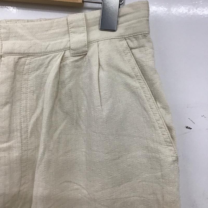 ニコアンド niko and... パンツ スラックス L 無地 アイボリー / アイボリー / レディース USED 古着 中古 10153831