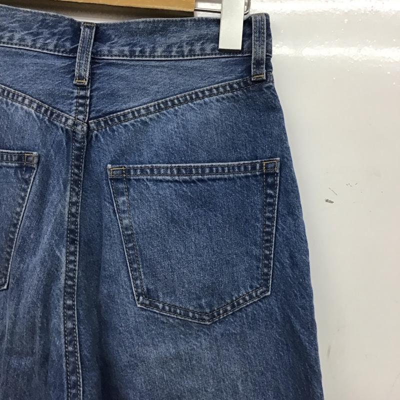 ローリーズファーム LOWRYS FARM パンツ デニム、ジーンズ M 無地 水色 / ライトブルー / レディース USED 古着 中古 10153833