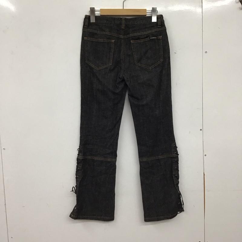 ピンクハウス PINK HOUSE パンツ デニム、ジーンズ S 無地 黒 / ブラック / black レディース USED 古着 中古 10153834