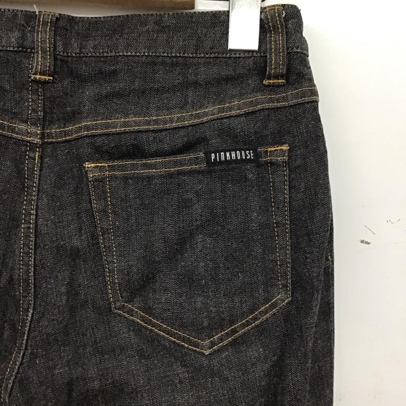 ピンクハウス PINK HOUSE パンツ デニム、ジーンズ S 無地 黒 / ブラック / black レディース USED 古着 中古 10153834