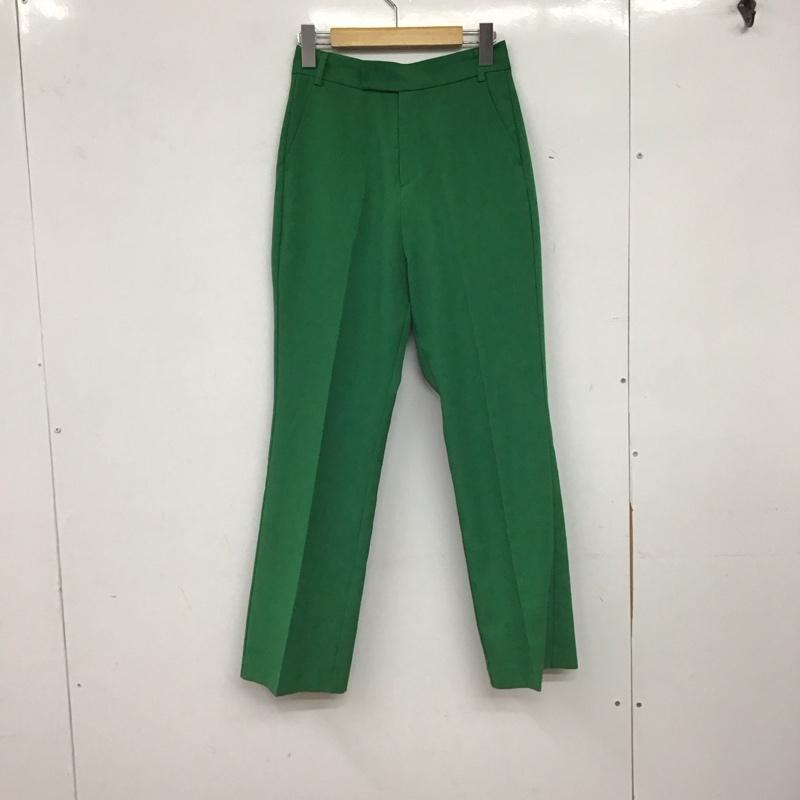 ローリーズファーム LOWRYS FARM パンツ スラックス M 無地 緑 / グリーン / green レディース USED 古着 中古 10153835
