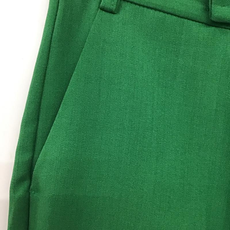 ローリーズファーム LOWRYS FARM パンツ スラックス M 無地 緑 / グリーン / green レディース USED 古着 中古 10153835
