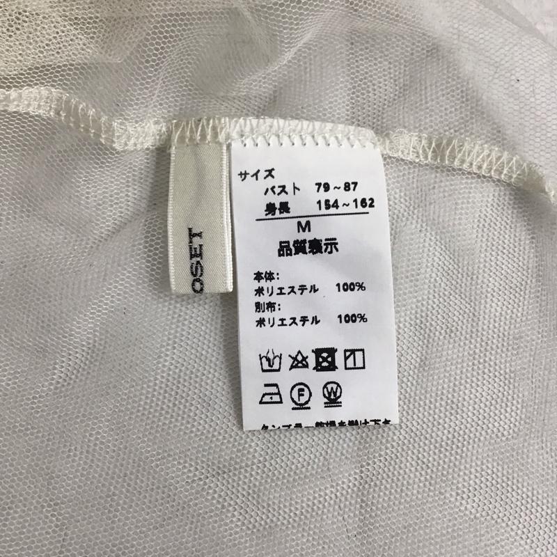 ダブルクローゼット w closet シャツ、ブラウス 長袖 長袖シアーシャツ カーディガン M 無地 ベージュ / ベージュ / beige レディース USED 古着 中古 10153839
