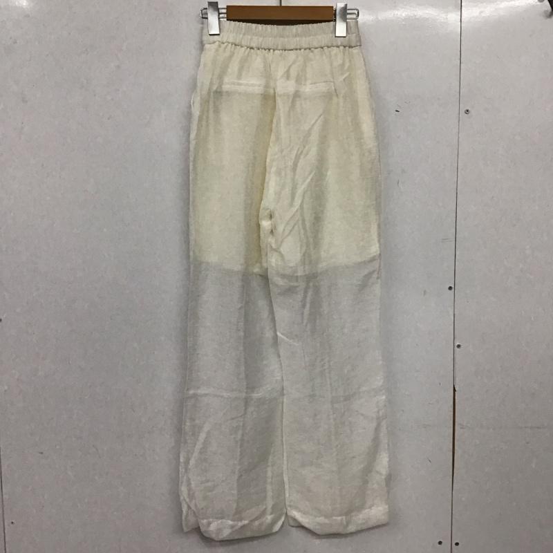 フーズフーチコ who s who Chico パンツ ワークパンツ、ペインターパンツ スリムパンツ カジュアルパンツ FREE 無地 アイボリー / アイボリー / レディース USED 古着 中古 10153840