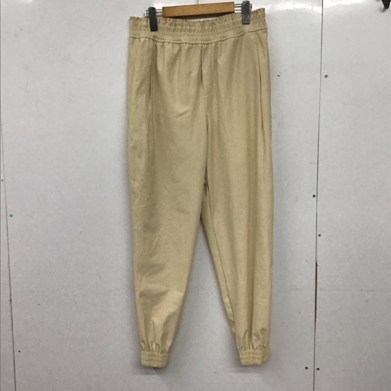 ザラ ZARA パンツ ワークパンツ、ペインターパンツ ワイドパンツ カジュアルパンツ ワークパンツ L 無地 ベージュ / ベージュ / beige レディース USED 古着 中古 10153846