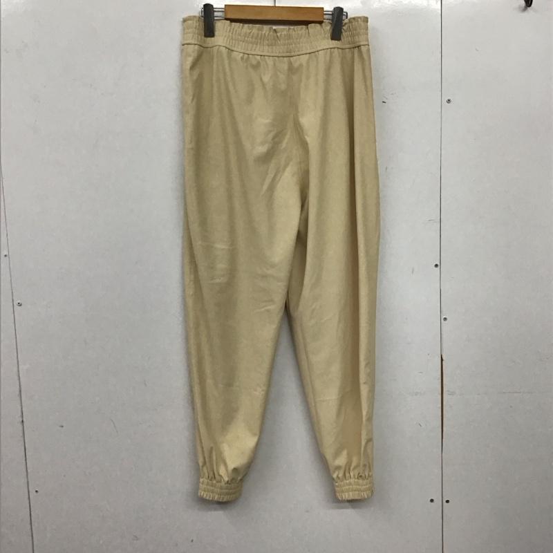 ザラ ZARA パンツ ワークパンツ、ペインターパンツ ワイドパンツ カジュアルパンツ ワークパンツ L 無地 ベージュ / ベージュ / beige レディース USED 古着 中古 10153846