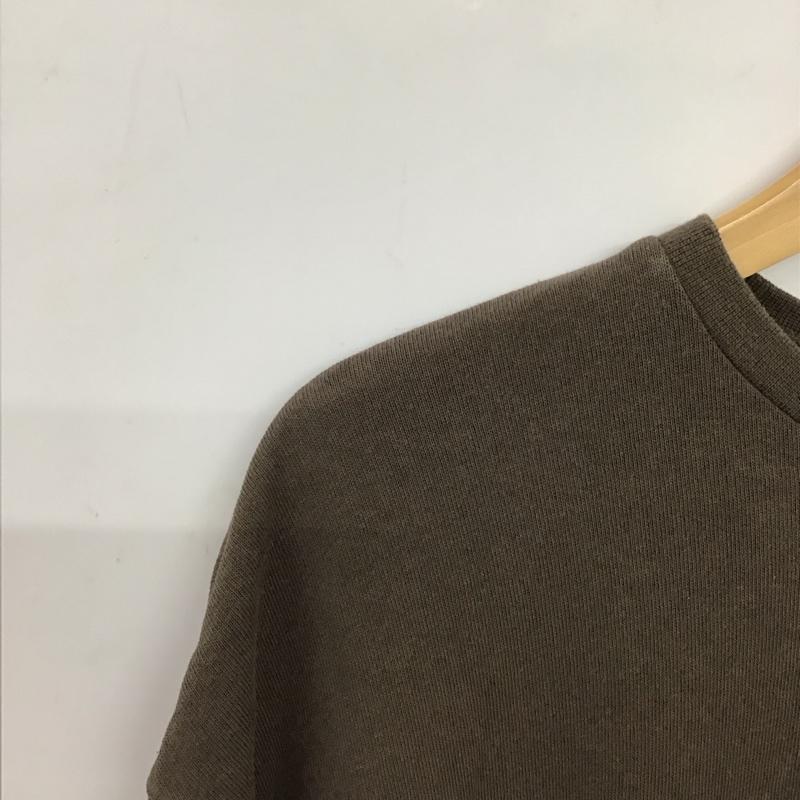 フリークスストア FREAK S STORE Tシャツ 半袖 半袖カットソー プリントTシャツ クルーネックカットソー FREE 無地 茶 / ブラウン / brown レディース USED 古着 中古 10153851
