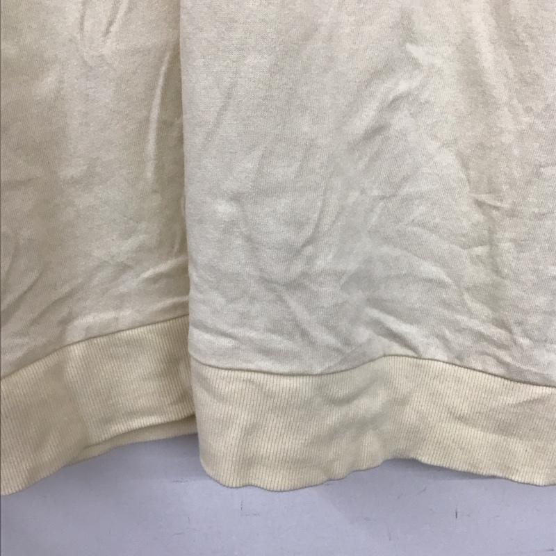 サマンサモスモス Samansa Mos2 カットソー 半袖 半袖カットソー ジップアップネックカットソー Tシャツ FREE 無地 アイボリー / アイボリー / レディース USED 古着 中古 10153852