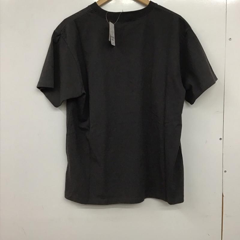 フリークスストア FREAK S STORE Tシャツ 半袖 半袖カットソー プリントTシャツ クルーネックカットソー FREE 刺繍 ダークグレー / ダークグレー / レディース USED 古着 中古 10153853