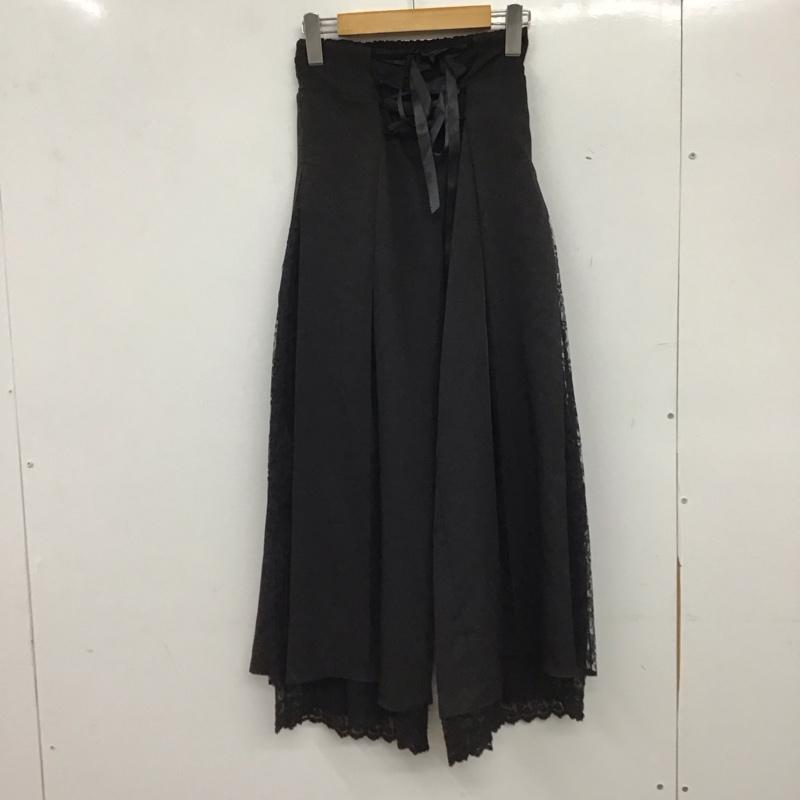 アクシーズファム axes femme パンツ ワークパンツ、ペインターパンツ ワイドパンツ カジュアルパンツ ワークパンツ M 無地 黒 / ブラック / black レディース USED 古着 中古 10153857
