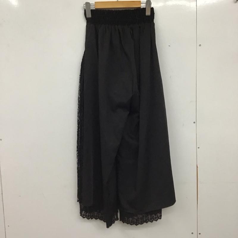 アクシーズファム axes femme パンツ ワークパンツ、ペインターパンツ ワイドパンツ カジュアルパンツ ワークパンツ M 無地 黒 / ブラック / black レディース USED 古着 中古 10153857