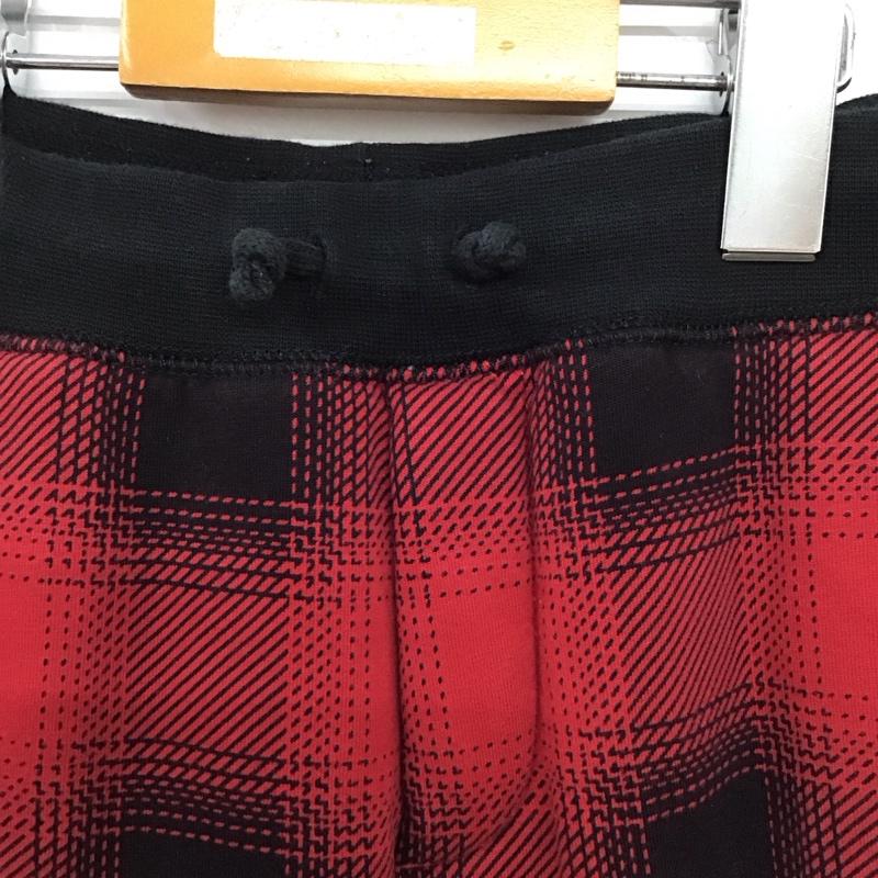 ポロラルフローレン POLO RALPH LAUREN パンツ ワークパンツ、ペインターパンツ カジュアルパンツ ワイドパンツ 裏地ボア L チェック 赤 / レッド / red ボーイズ USED 古着 中古 10153862