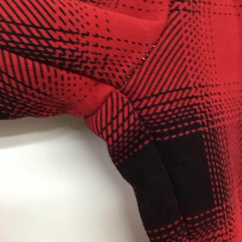 ポロラルフローレン POLO RALPH LAUREN パンツ ワークパンツ、ペインターパンツ カジュアルパンツ ワイドパンツ 裏地ボア L チェック 赤 / レッド / red ボーイズ USED 古着 中古 10153862