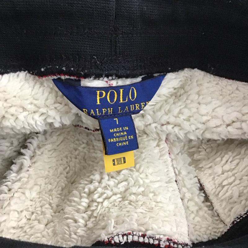 ポロラルフローレン POLO RALPH LAUREN パンツ ワークパンツ、ペインターパンツ カジュアルパンツ ワイドパンツ 裏地ボア L チェック 赤 / レッド / red ボーイズ USED 古着 中古 10153862