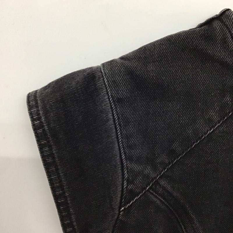 ザラ ZARA ワンピース ミニスカート ミニスカートワンピース デニムワンピース XS 無地 ダークグレー / ダークグレー / レディース USED 古着 中古 10153872