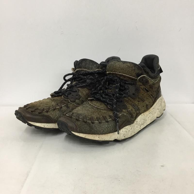 フラワーマウンテン Flower MOUNTAIN スニーカー スニーカー FM02030 US9.5 US：9.5 無地 茶 / ブラウン / brown メンズ USED 古着 中古 10153874
