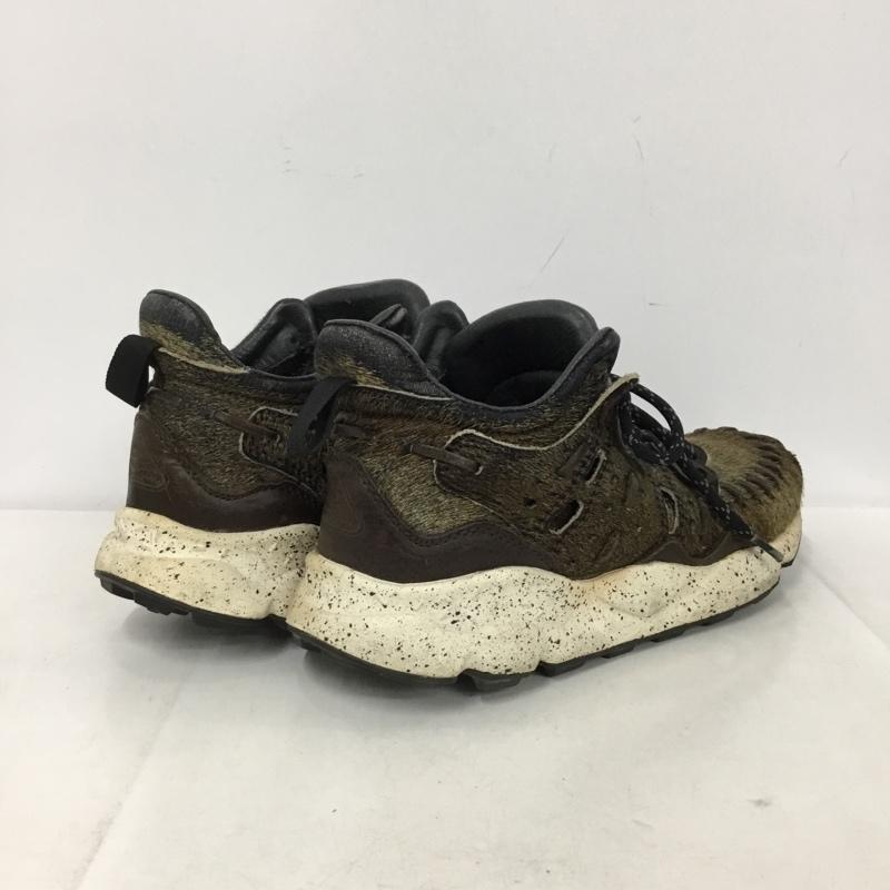 フラワーマウンテン Flower MOUNTAIN スニーカー スニーカー FM02030 US9.5 US：9.5 無地 茶 / ブラウン / brown メンズ USED 古着 中古 10153874