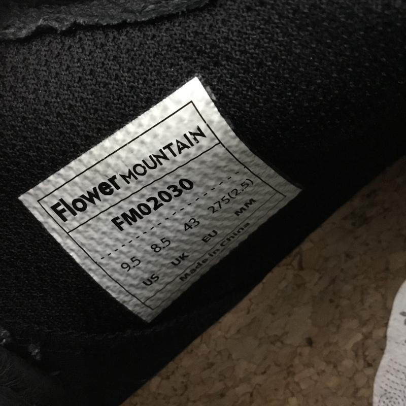 フラワーマウンテン Flower MOUNTAIN スニーカー スニーカー FM02030 US9.5 US：9.5 無地 茶 / ブラウン / brown メンズ USED 古着 中古 10153874