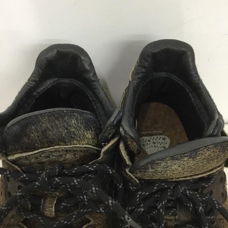 フラワーマウンテン Flower MOUNTAIN スニーカー スニーカー FM02030 US9.5 US：9.5 無地 茶 / ブラウン / brown メンズ USED 古着 中古 10153874