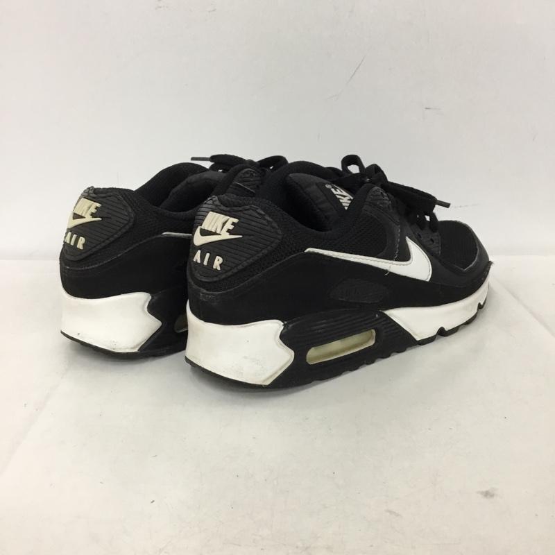 ナイキ NIKE スニーカー スニーカー CQ2560-001 WMNS AIR MAX 90 23.5cm 23.5cm ロゴ、文字 黒 / ブラック / black X 白 / ホワイト / white レディース USED 古着 中古 10153875