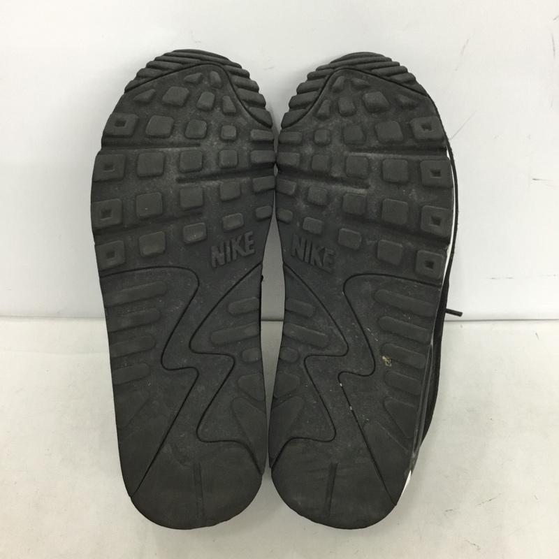 ナイキ NIKE スニーカー スニーカー CQ2560-001 WMNS AIR MAX 90 23.5cm 23.5cm ロゴ、文字 黒 / ブラック / black X 白 / ホワイト / white レディース USED 古着 中古 10153875