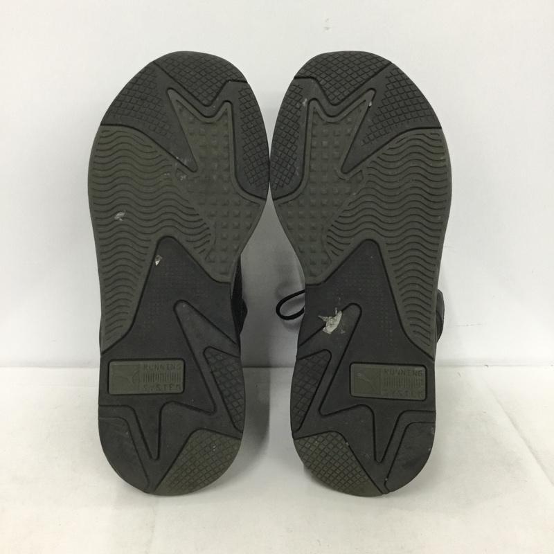 プーマ PUMA スニーカー スニーカー 369820-02 RS-X MIDTOP BINARY CODE 29cm 29.0cm ロゴ、文字 黒 / ブラック / black メンズ USED 古着 中古 10153877