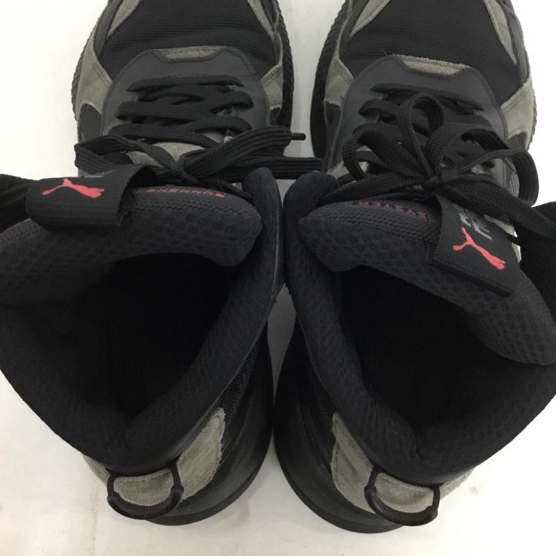 プーマ PUMA スニーカー スニーカー 369820-02 RS-X MIDTOP BINARY CODE 29cm 29.0cm ロゴ、文字 黒 / ブラック / black メンズ USED 古着 中古 10153877