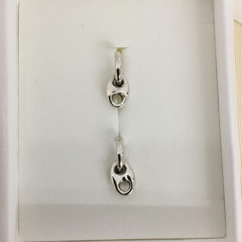 ヒアーズ h eres アクセサリー ピアス CO PIERCE 両耳 箱有 無地 銀 / シルバー / silver color レディース USED 古着 中古 10153881