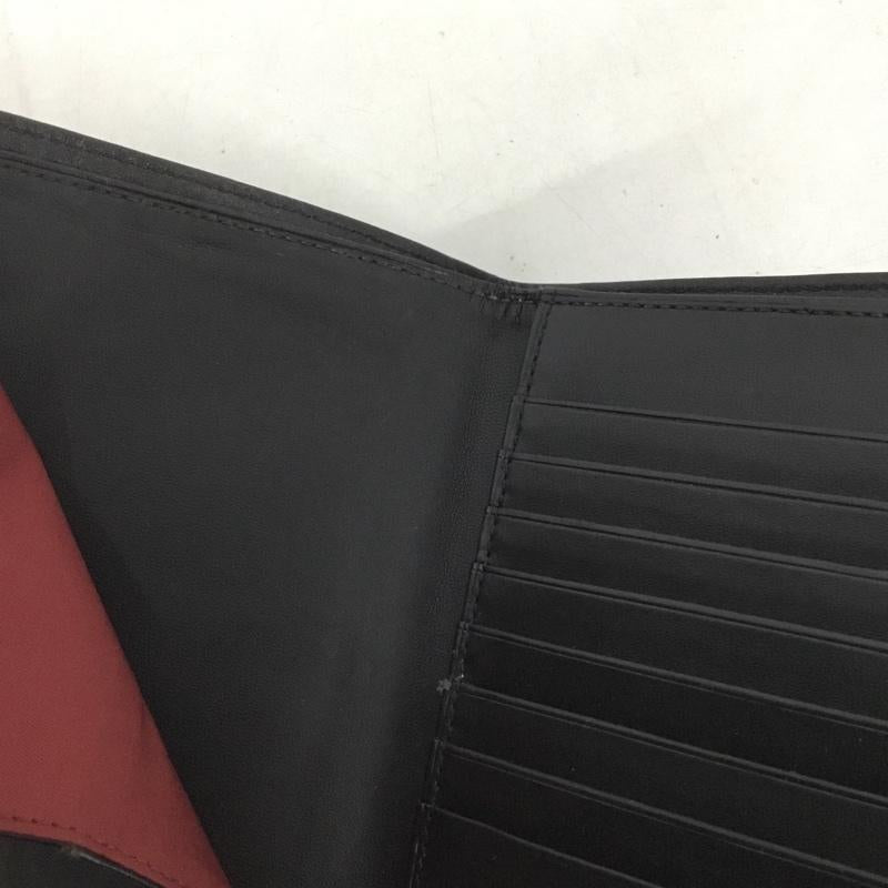 トゥミ TUMI 財布 二つ折り カードケース パスケース マルチケース ロゴ、文字 黒 / ブラック / black メンズ USED 古着 中古 10153884