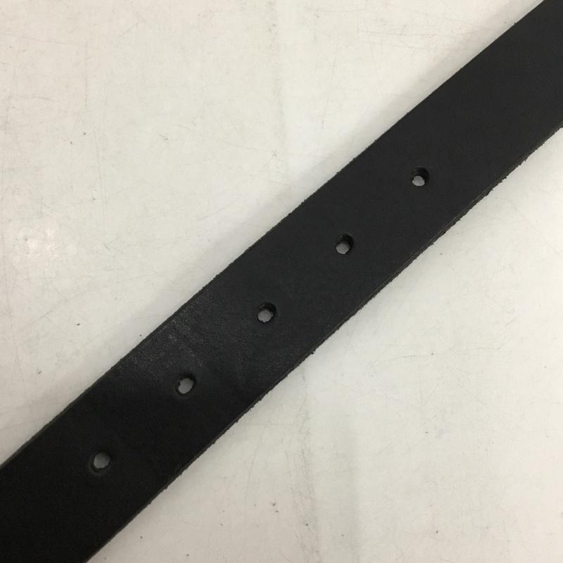 カイコー KAIKO ベルト・バックル ベルト レザー 28 無地 黒 / ブラック / black メンズ USED 古着 中古 10153889