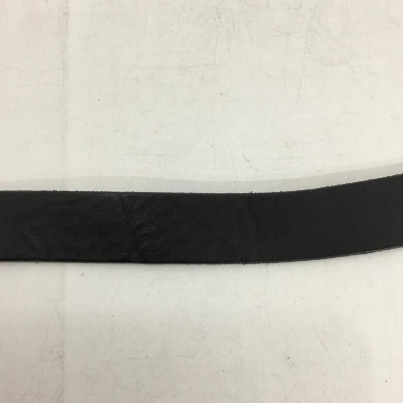 カイコー KAIKO ベルト・バックル ベルト レザー 28 無地 黒 / ブラック / black メンズ USED 古着 中古 10153889